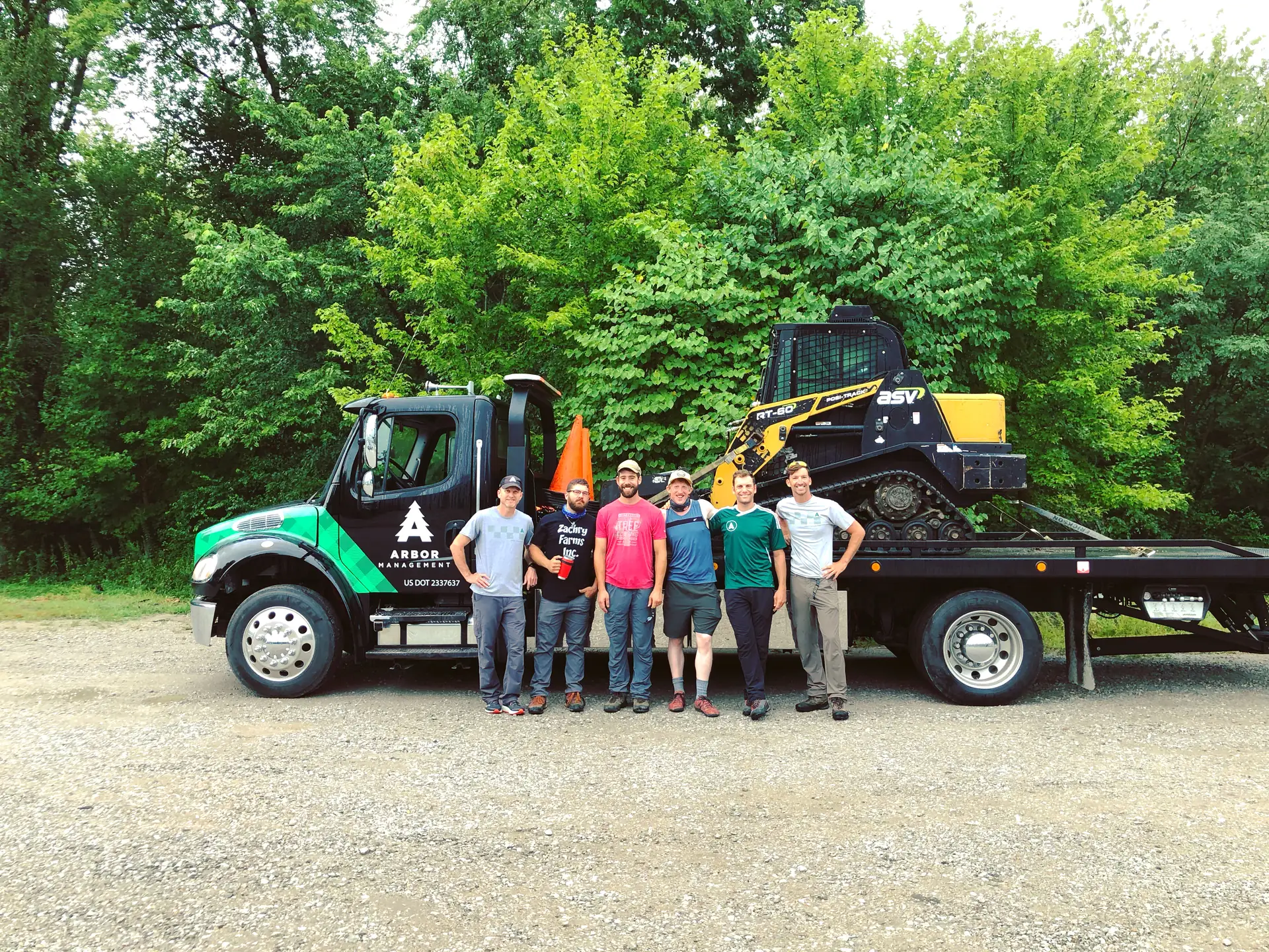 Arbor Management tree service team at work